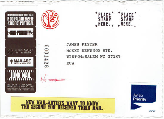 Jon Foster 10 Years of Mail-Art #06

