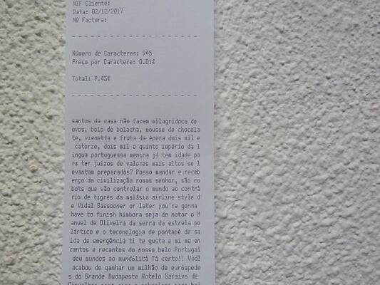 Poema-recibo [auto-retrato]
