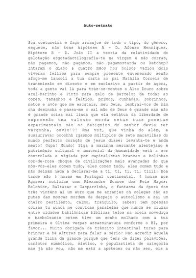 Poema-recibo [auto-retrato]
